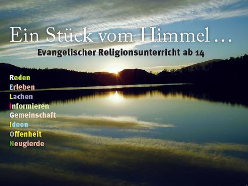 Evangelischer Religionsunterricht an der Sekundarstufe II